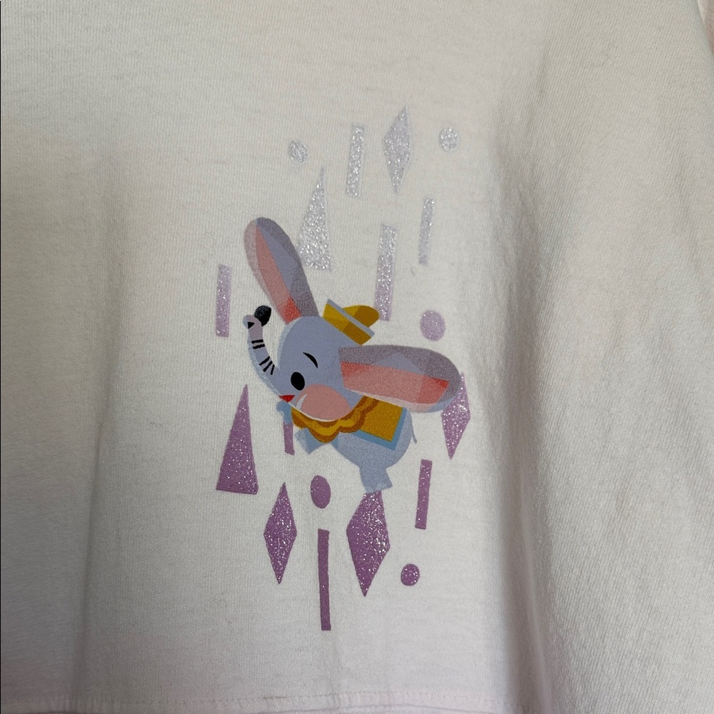 Disneyland Adult Spirit Jersey Joey Chou XL Pink Purple Gradient Fantasyland EUC - Picture 3 of 14